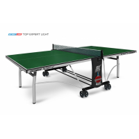 Теннисный стол Start Line Top Expert Light с сеткой, цвет зелёный